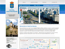 Tablet Screenshot of hoteldosmundos.com.ar
